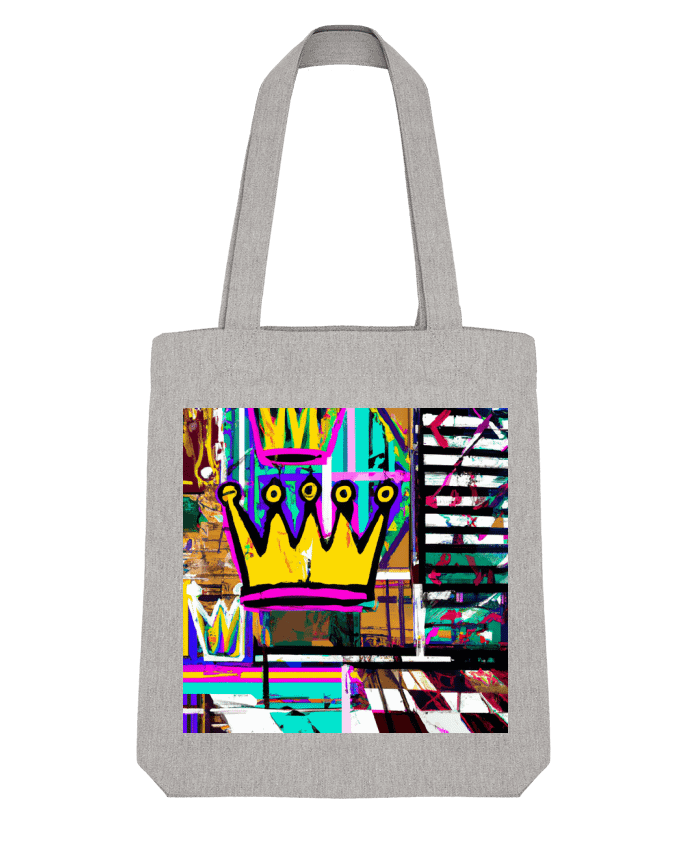 Tote Bag Stanley Stella Basquiat inspiration par Black SOSA 