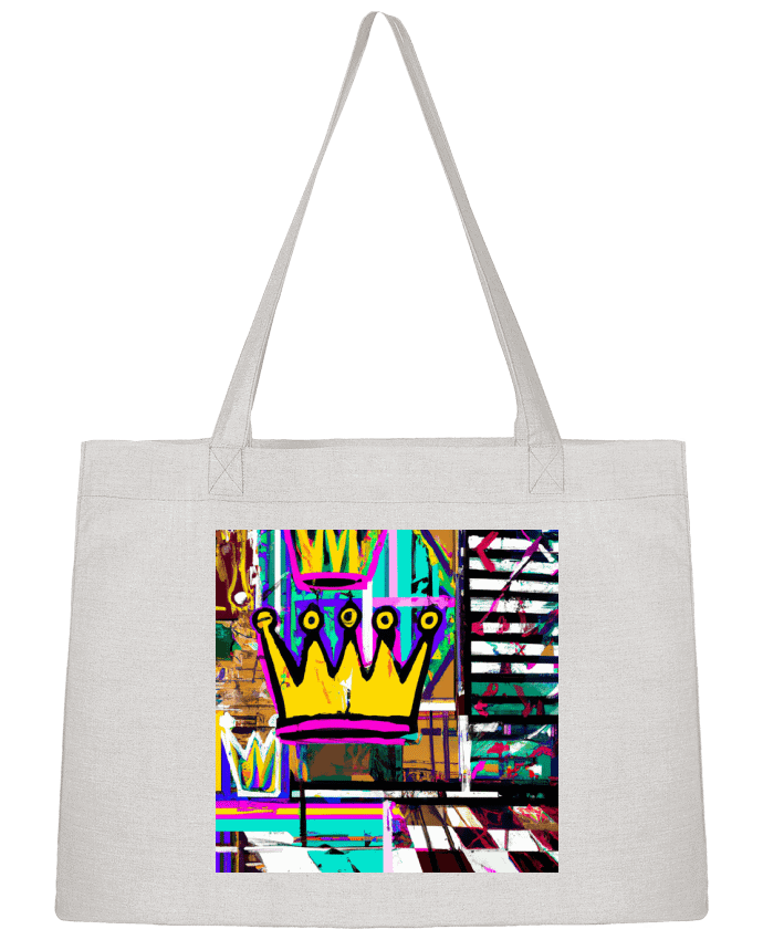 Sac Shopping Basquiat inspiration par Black SOSA