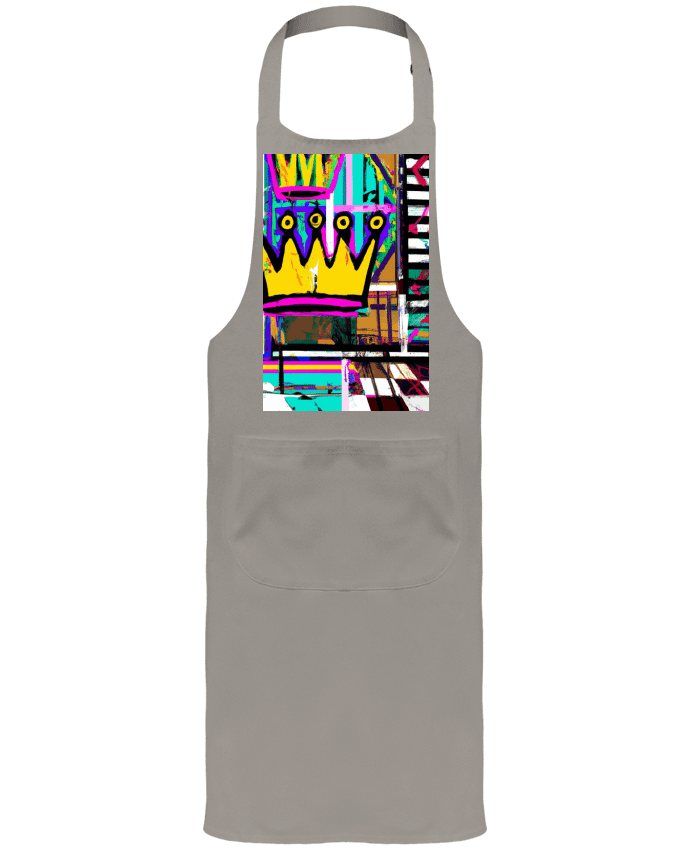 Tablier avec poches Basquiat inspiration par Black SOSA