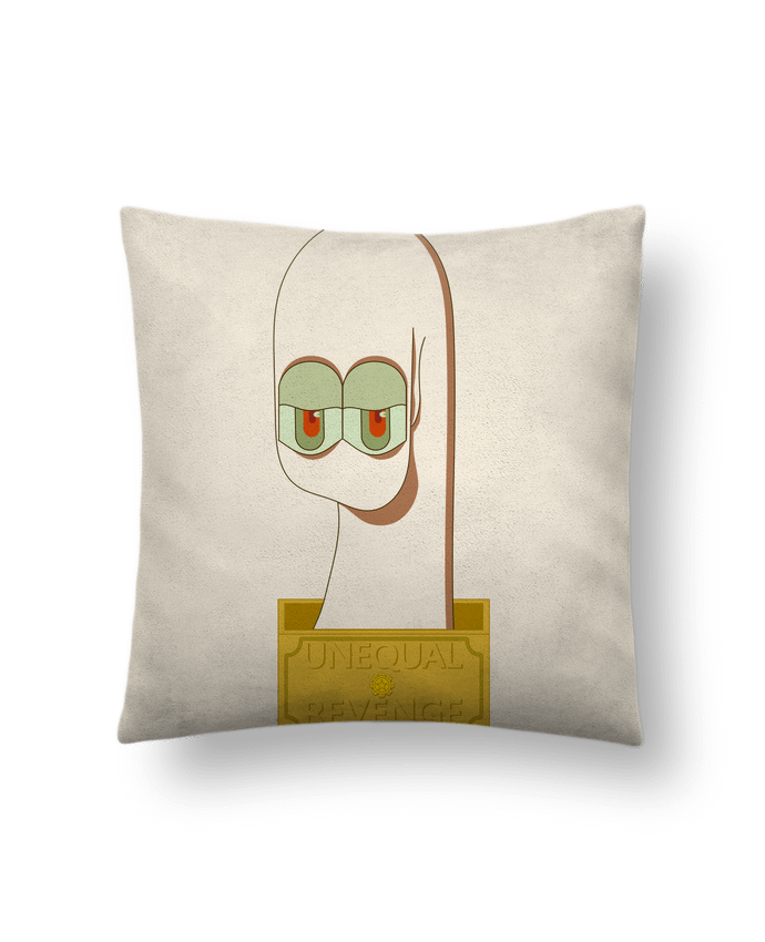 Coussin suédine UNEQUAL REVENGE par Santiaguen