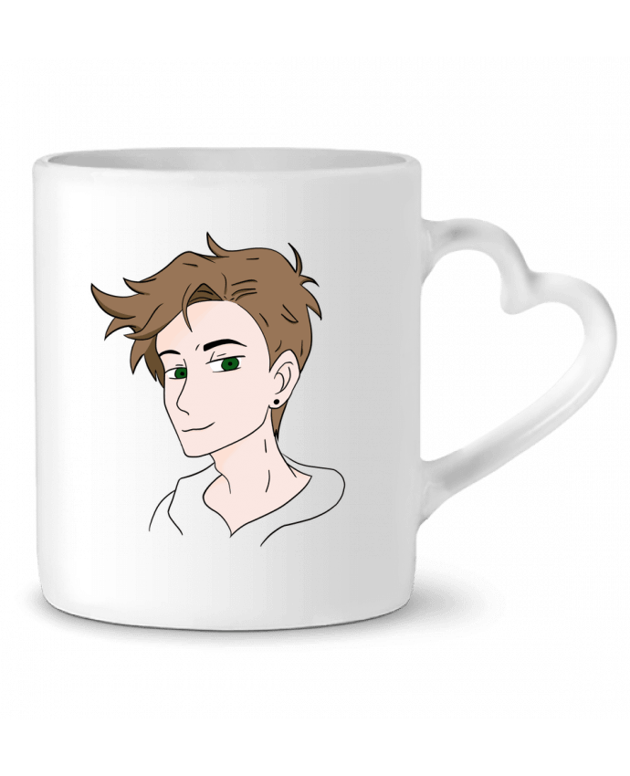 Mug coeur Leyden 1 par Sazuka