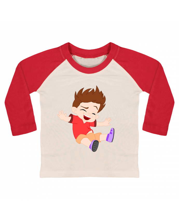 Tee-shirt Bébé Baseball ML Baby Jump par Sazuka