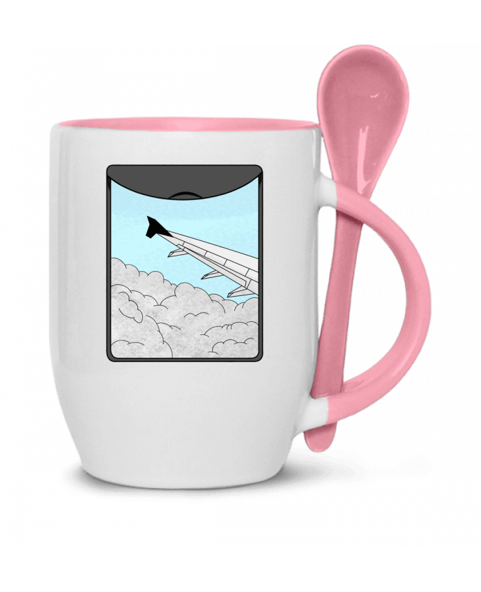  Tasse cuillère Avion par Sazuka
