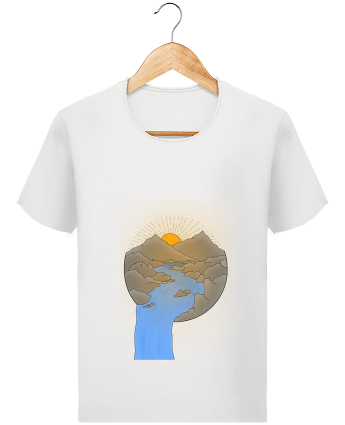  T-shirt Homme vintage Paysage par Sazuka