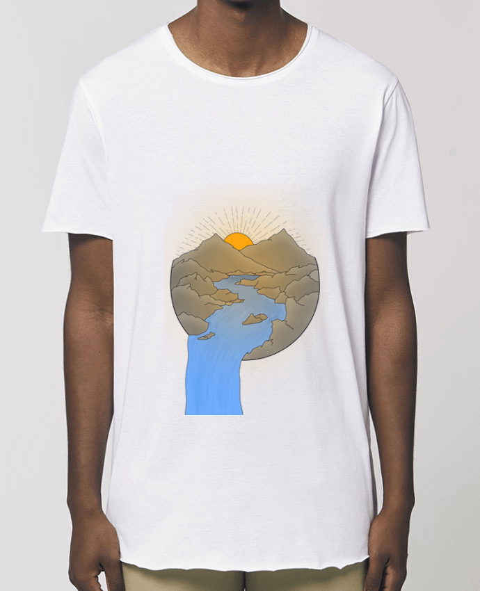 Tee-shirt Homme Paysage Par  Sazuka