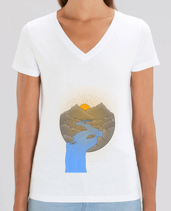 Tee-shirt femme Paysage Par  Sazuka