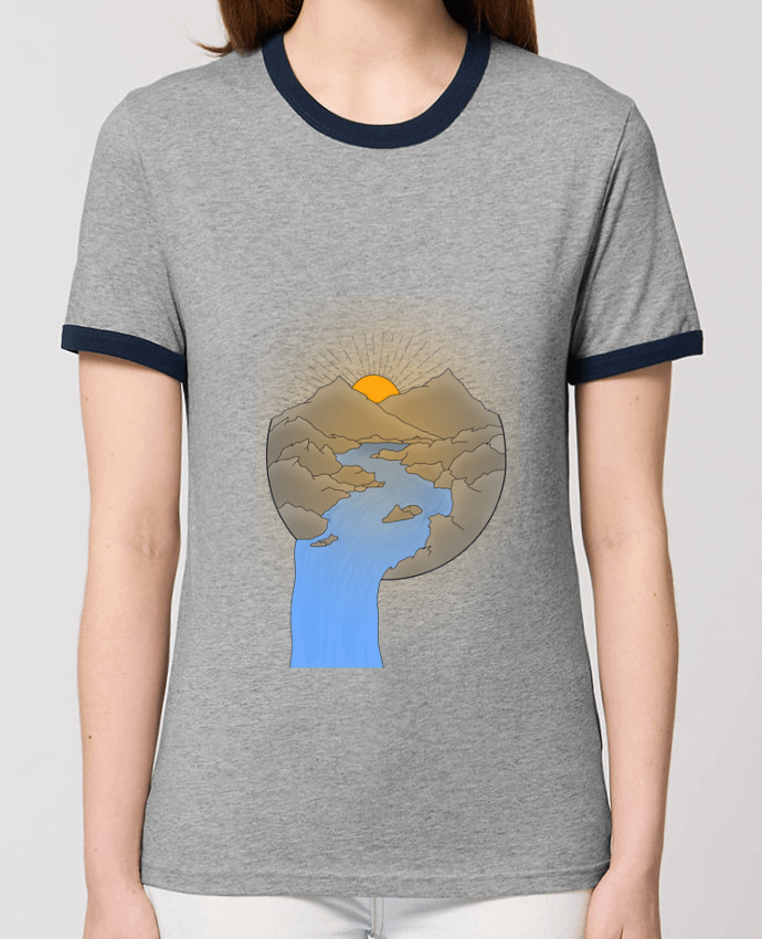 T-shirt Paysage par Sazuka