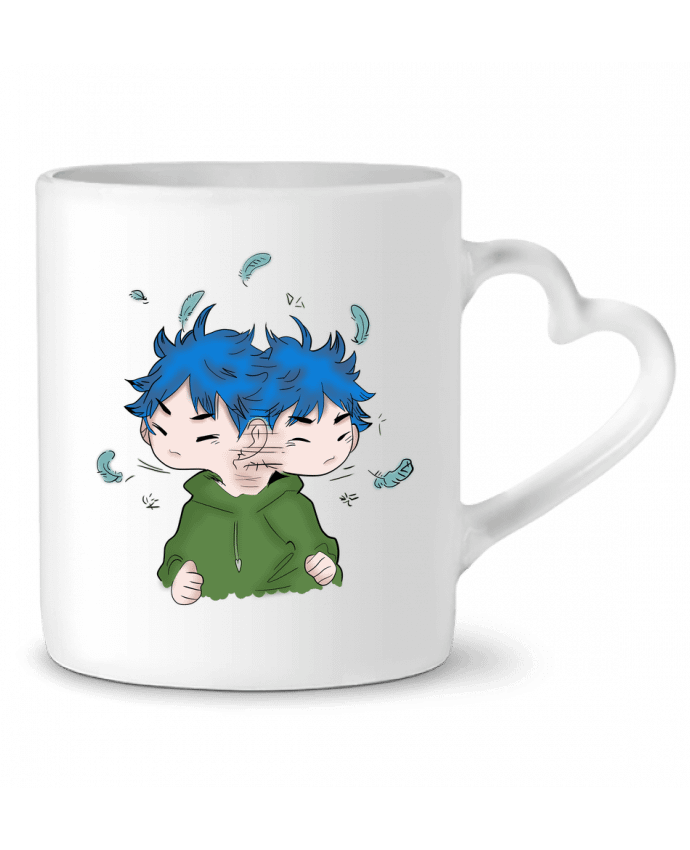 Mug coeur Shake par Sazuka