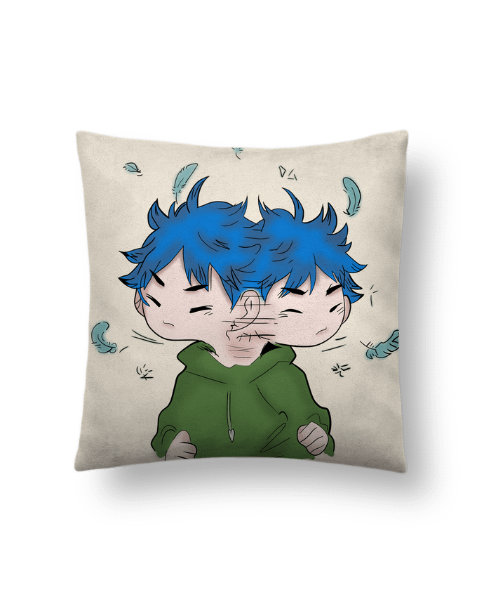 Coussin suédine Shake par Sazuka