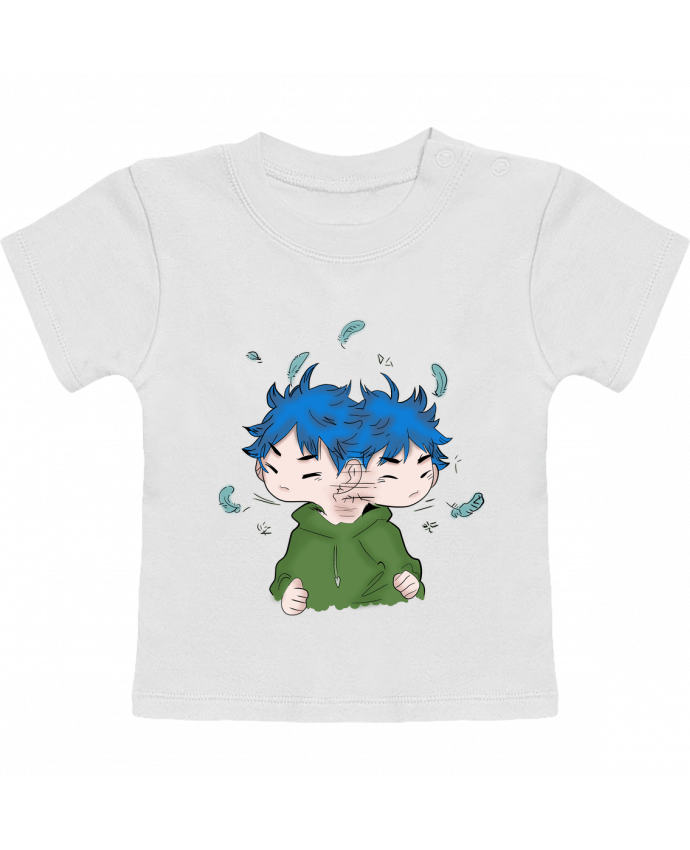 T-shirt bébé Shake manches courtes du designer Sazuka