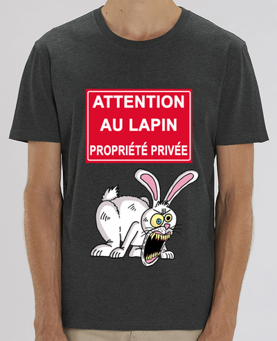 T-Shirt Attention au lapin blanc ! par LAGUENY
