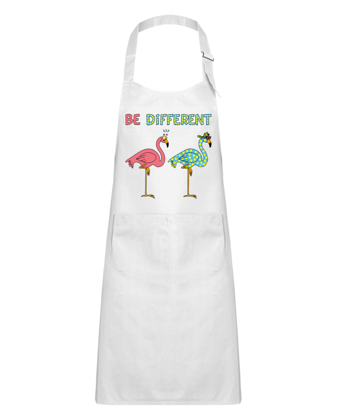 Tablier Enfant Flamant rose différent par LAGUENY