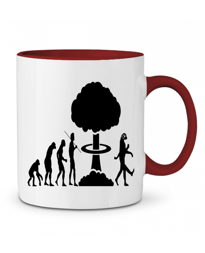 Mug bicolore évolution radioactive LAGUENY