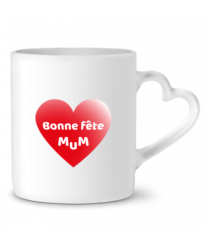 Mug coeur Fêtes de mères / maman / mother's day par                               
