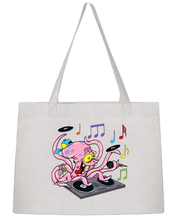 Sac Shopping Pieuvre deejay par LAGUENY