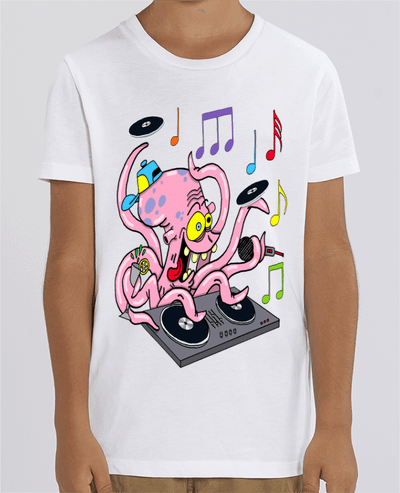 T-shirt Enfant Pieuvre deejay Par LAGUENY