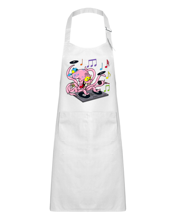Tablier Enfant Pieuvre deejay par LAGUENY