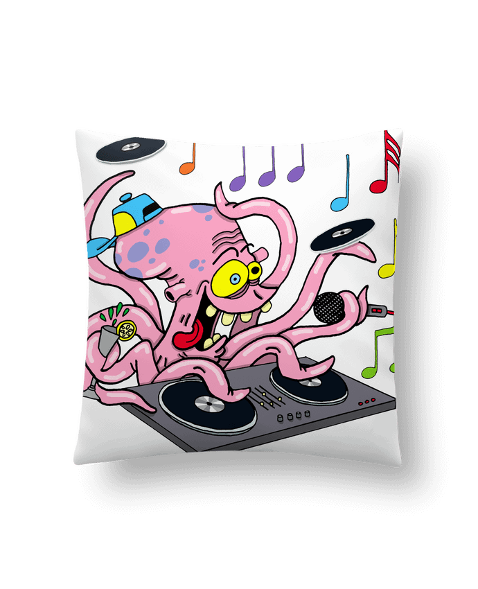 Coussin Pieuvre deejay par LAGUENY