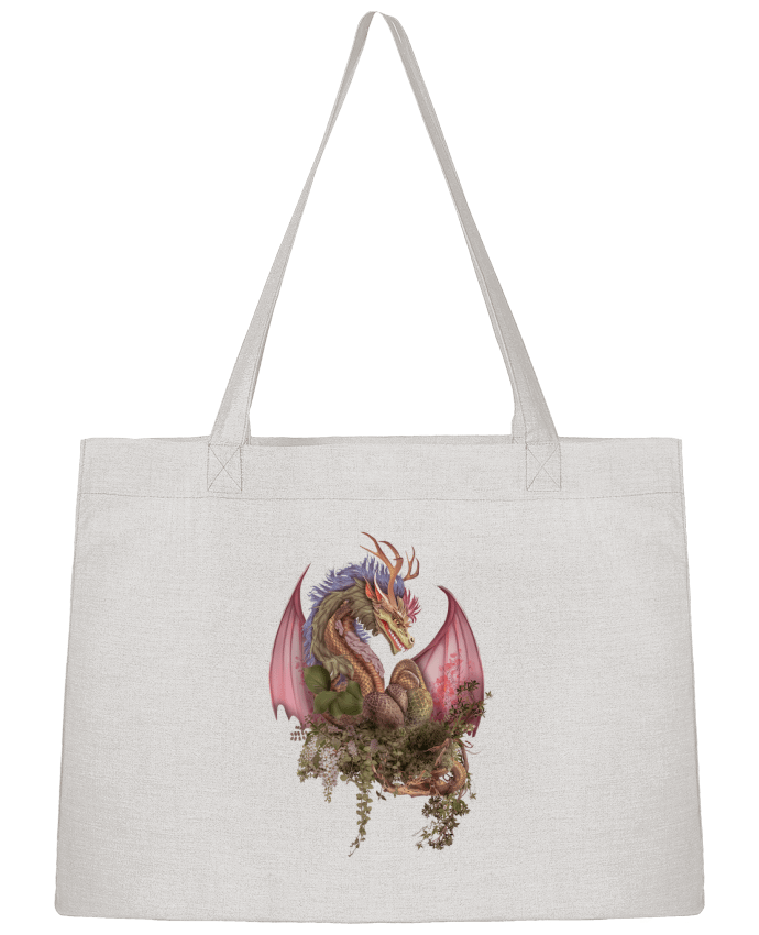 Sac Shopping dragonne par Art'Horais Création
