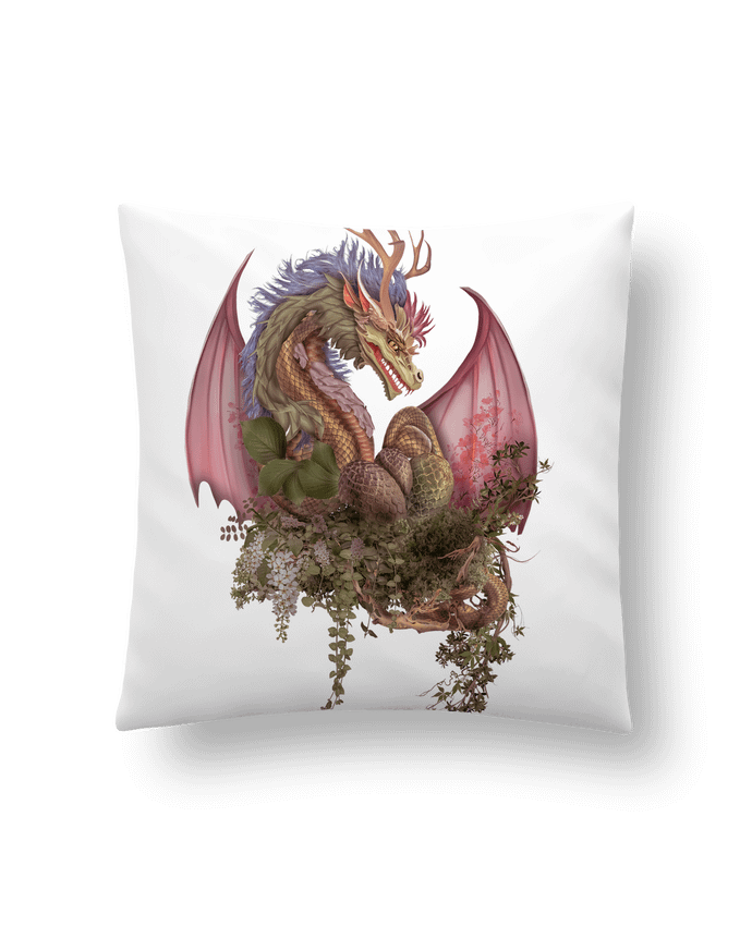 Coussin dragonne par Art'Horais Création