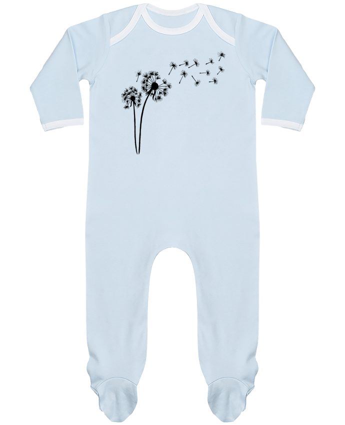 Body Pyjama Bébé Fleur de pissenlit par LAGUENY