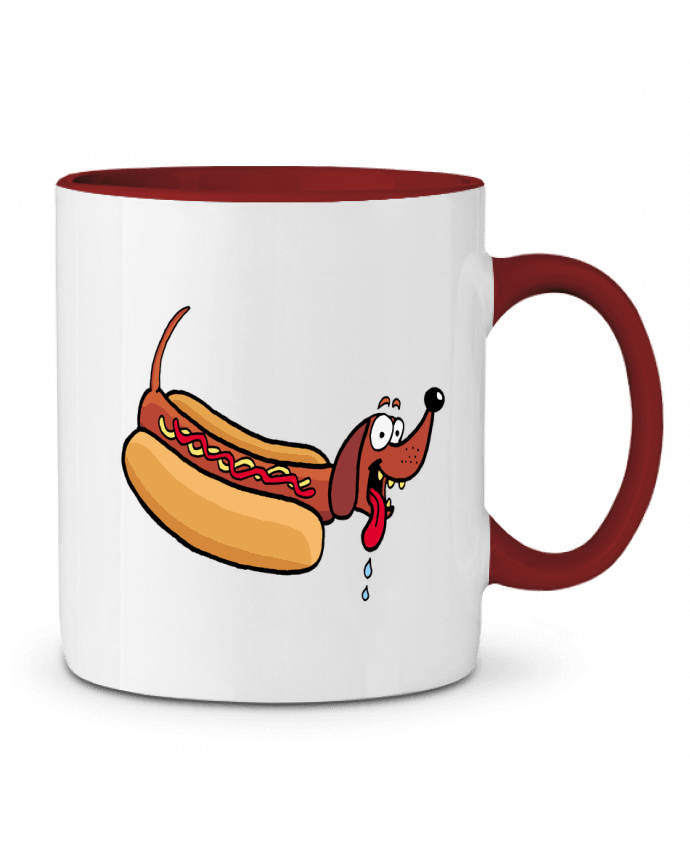 Mug bicolore Hot dog LAGUENY