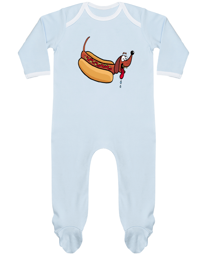Body Pyjama Bébé Hot dog par LAGUENY