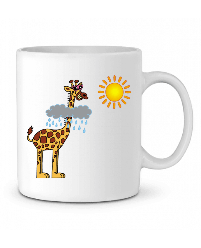 Mug  Du soleil pour la girafe par LAGUENY