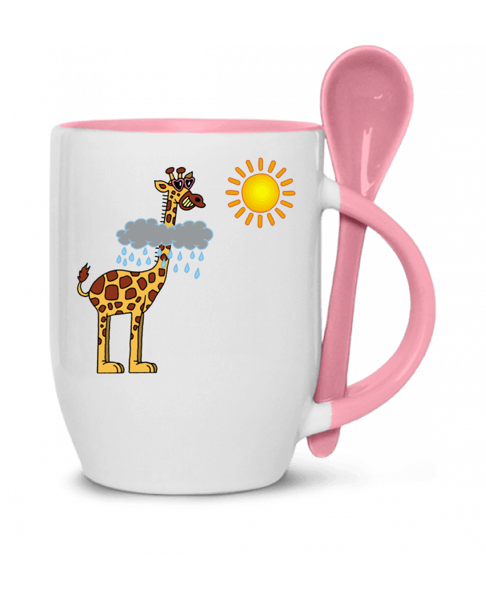  Tasse cuillère Du soleil pour la girafe par LAGUENY
