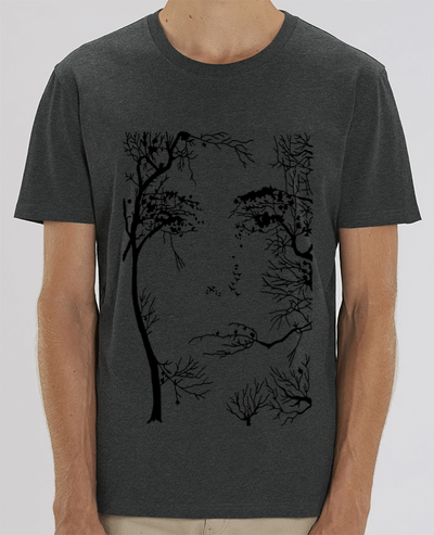 T-Shirt Le visage de la forêt par LAGUENY