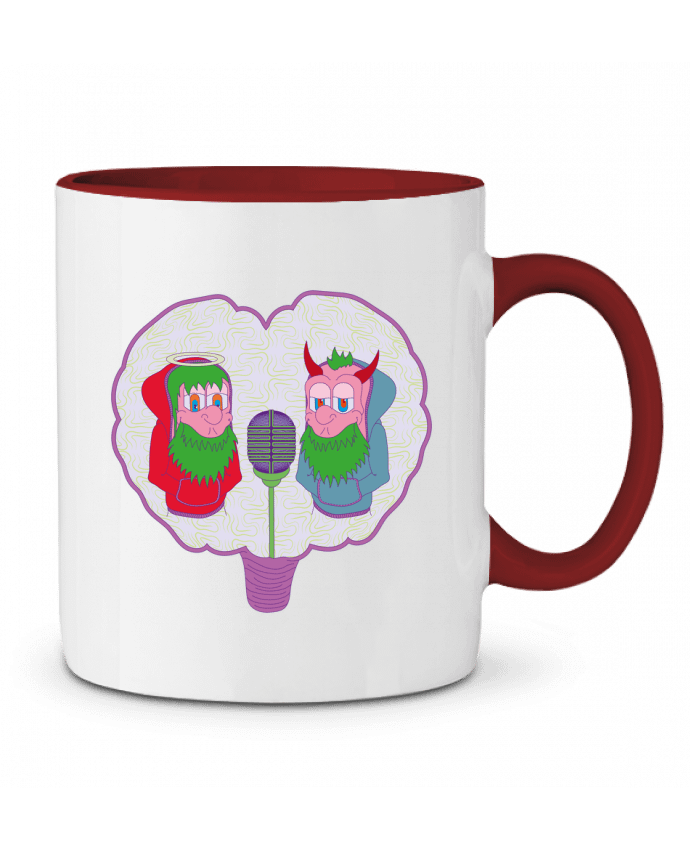 Mug bicolore BATTLE Santiaguen