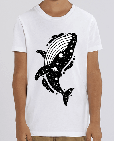 T-shirt Enfant Baleine cosmique Par LM2Kone