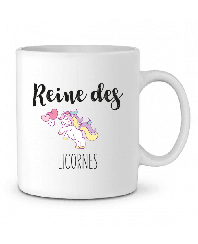 Ceramic Mug Reine des licornes by tunetoo