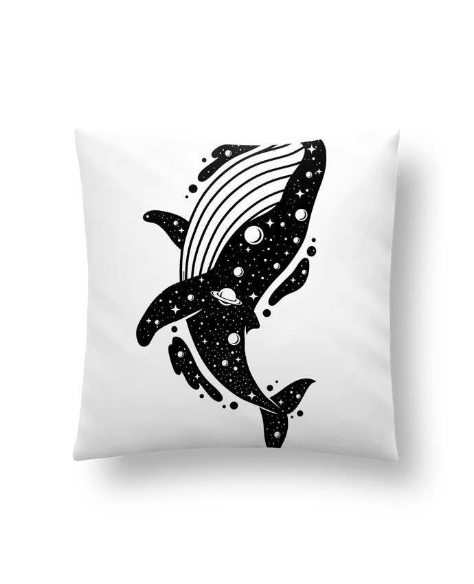 Coussin Baleine cosmique par LM2Kone