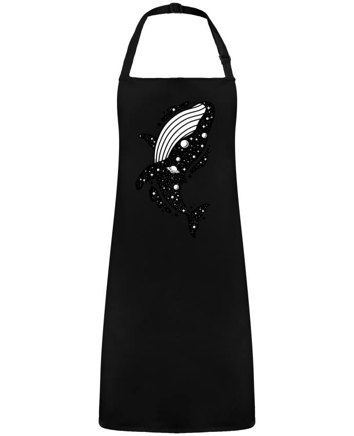 Tablier Baleine cosmique par  LM2Kone