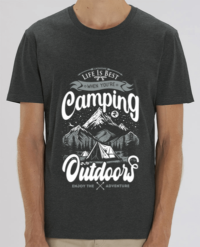 T-Shirt La vie est meilleure avec le camping par LM2Kone