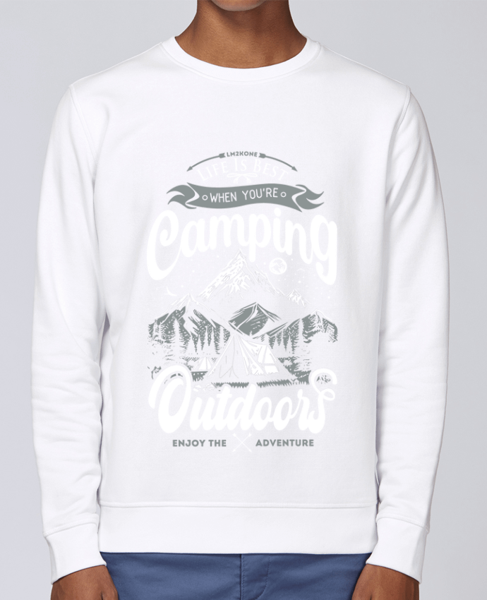 Sweatshirt La vie est meilleure avec le camping par LM2Kone