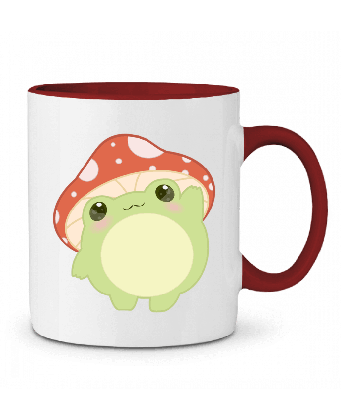 Mug bicolore Motif champigrenouille Slash_C