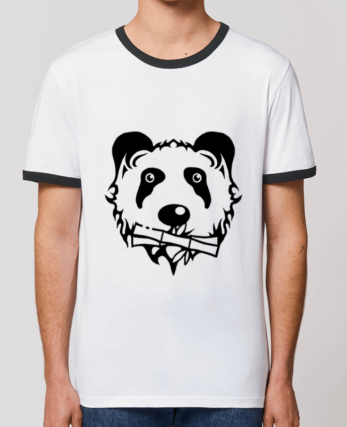 T-shirt panda noir par Dr0agon