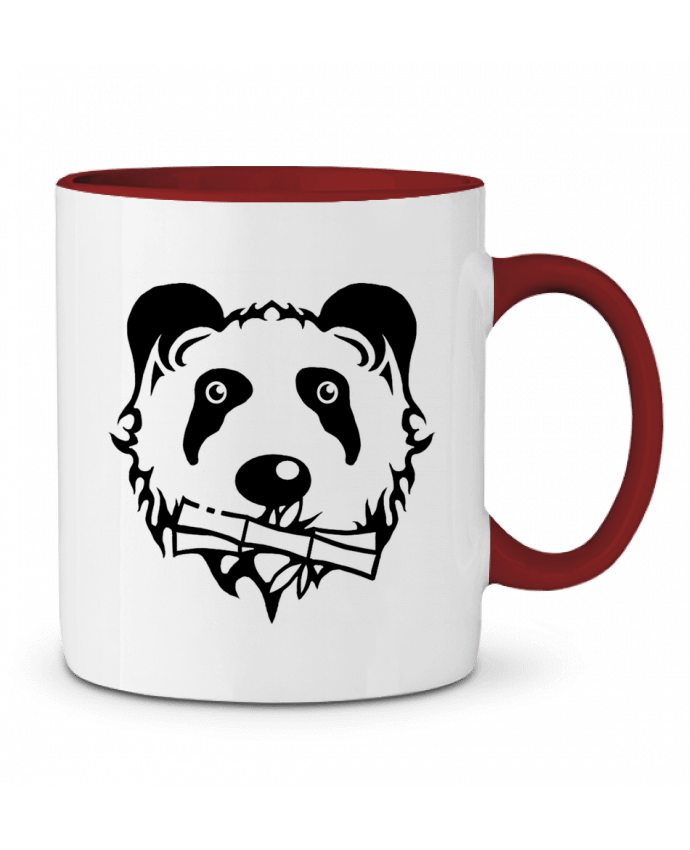 Mug bicolore panda noir Dr0agon