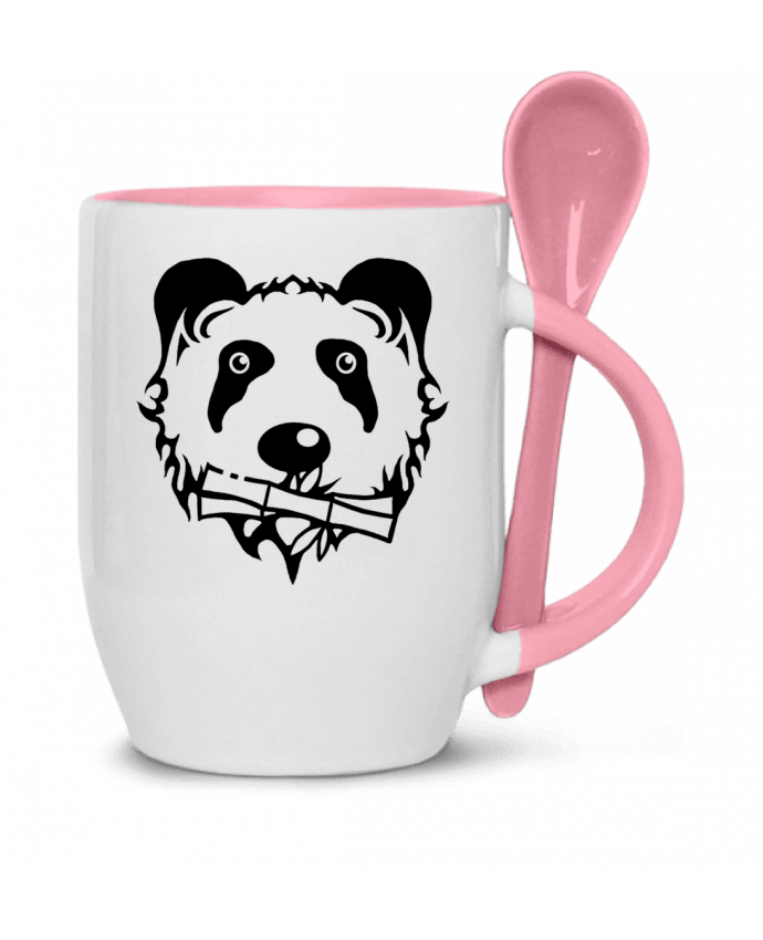  Tasse cuillère panda noir par Dr0agon