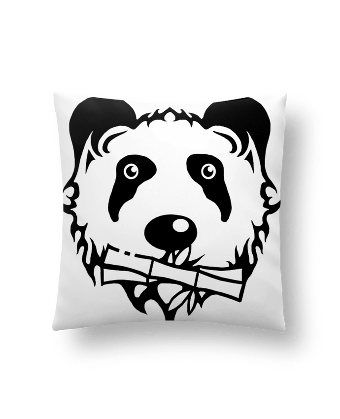 Coussin panda noir par Dr0agon