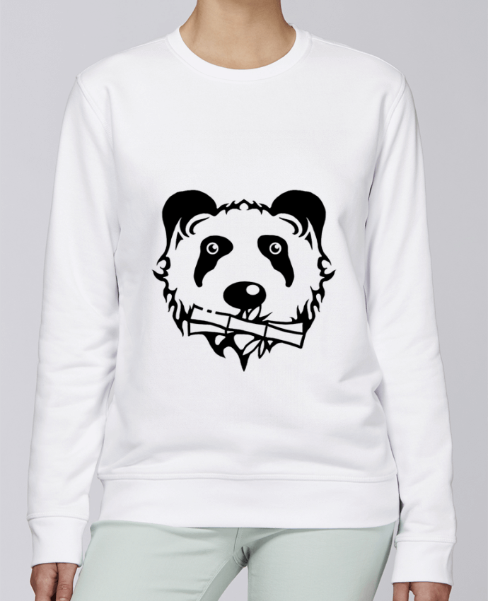 Sweatshirt panda noir par Dr0agon