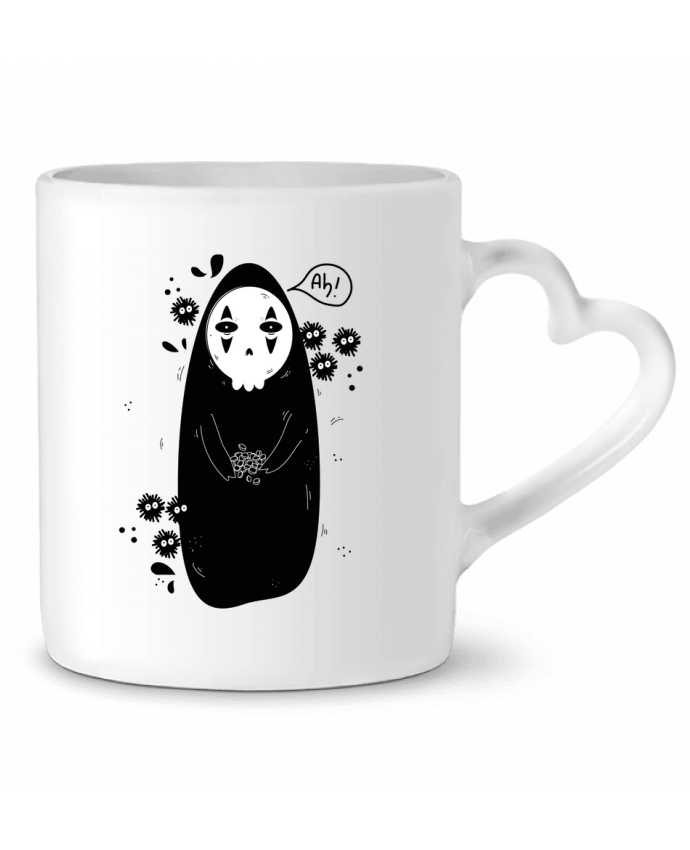 Mug coeur Kaonashi par Victoria Design