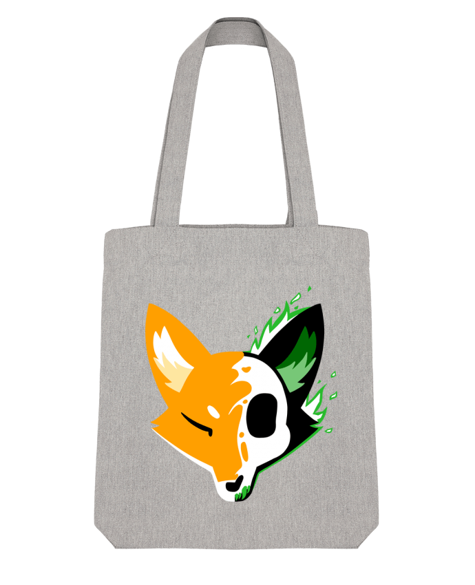 Tote Bag Stanley Stella Loup Face par Sazuka 