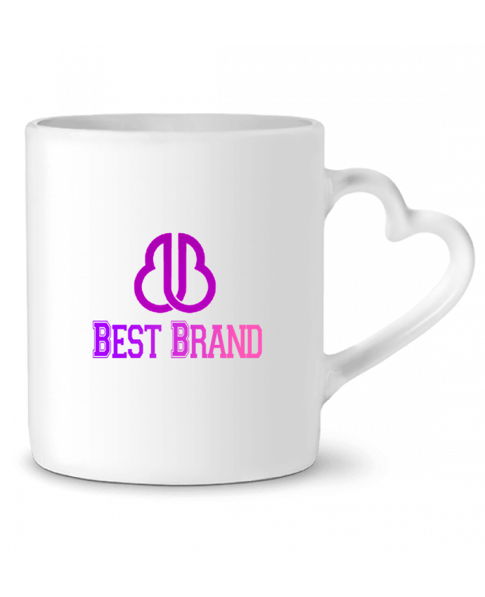 Mug coeur Best brand par Bestbrand