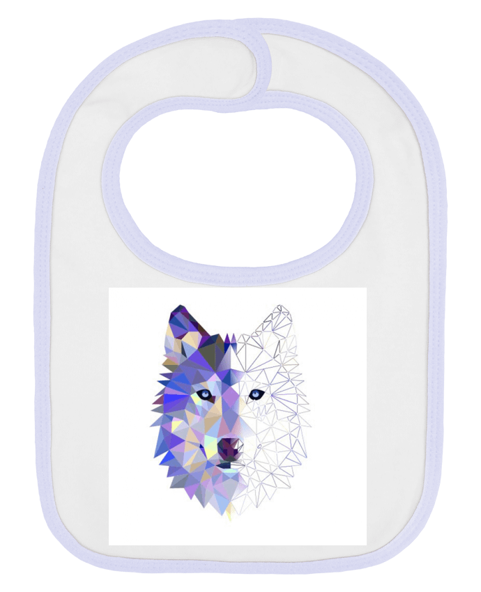 Bavoir bébé uni Lobo par creativeSkin