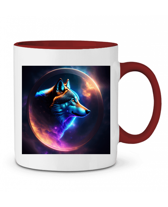 Mug bicolore anochecer creativeSkin