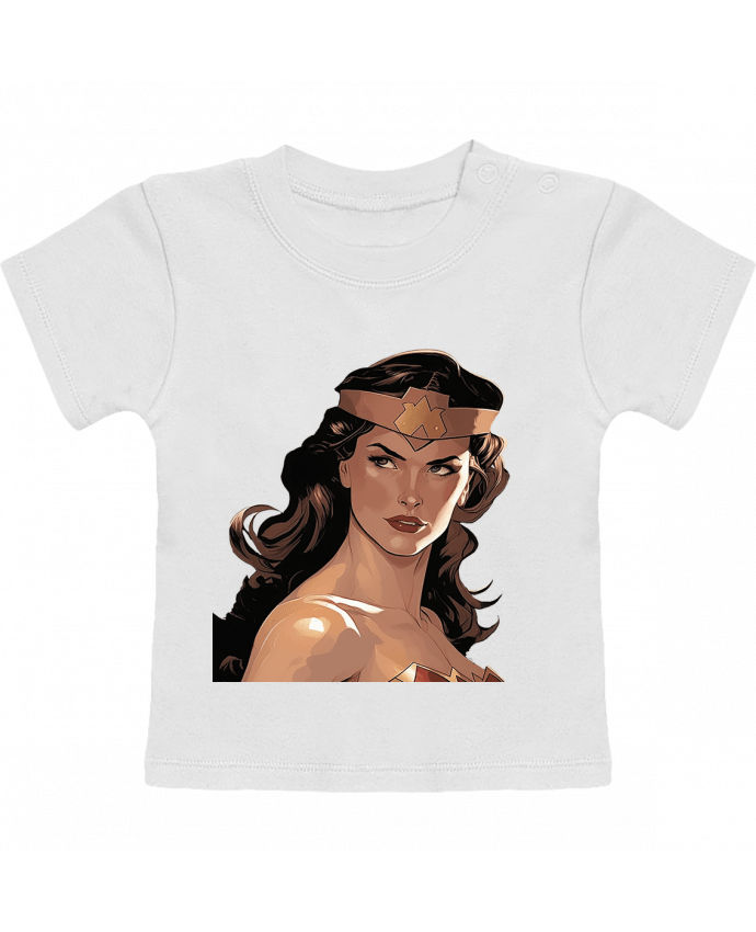 T-shirt bébé Wonder Woman manches courtes du designer Premice