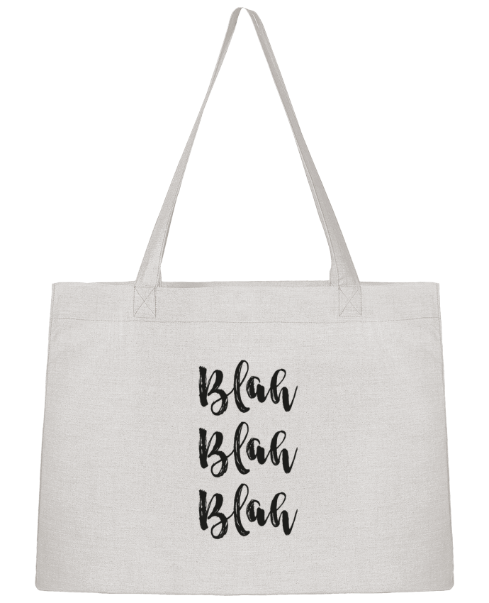 Shopping tote bag Stanley Stella Blah Blah Blah ! by tunetoo